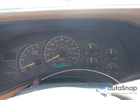 2002 Chevrolet Suburban 1500 Ls z USA, uszkodzony, nr VIN 3GNEC16Z32G261301